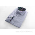 Collar Floral Print Design Men's Casual Shirt